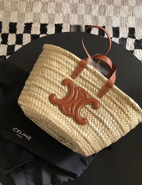 cosmetic pouch celine|celine straw tote bag.